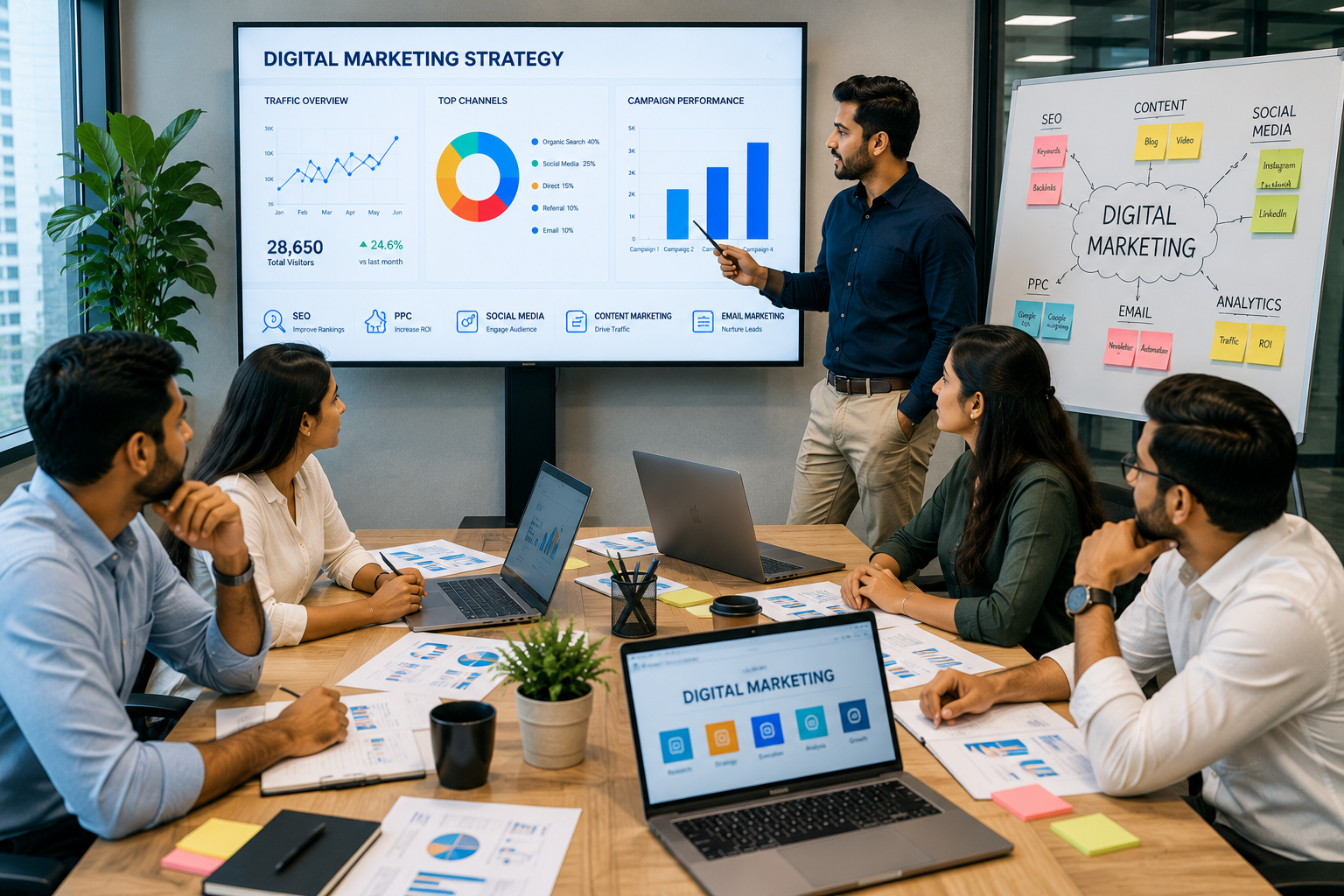 digital marketing .